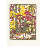 Autumn Road Greeting Card - Joy