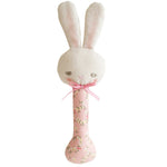 Baby Bunny Stick Rattle - Posy Heart - Joy