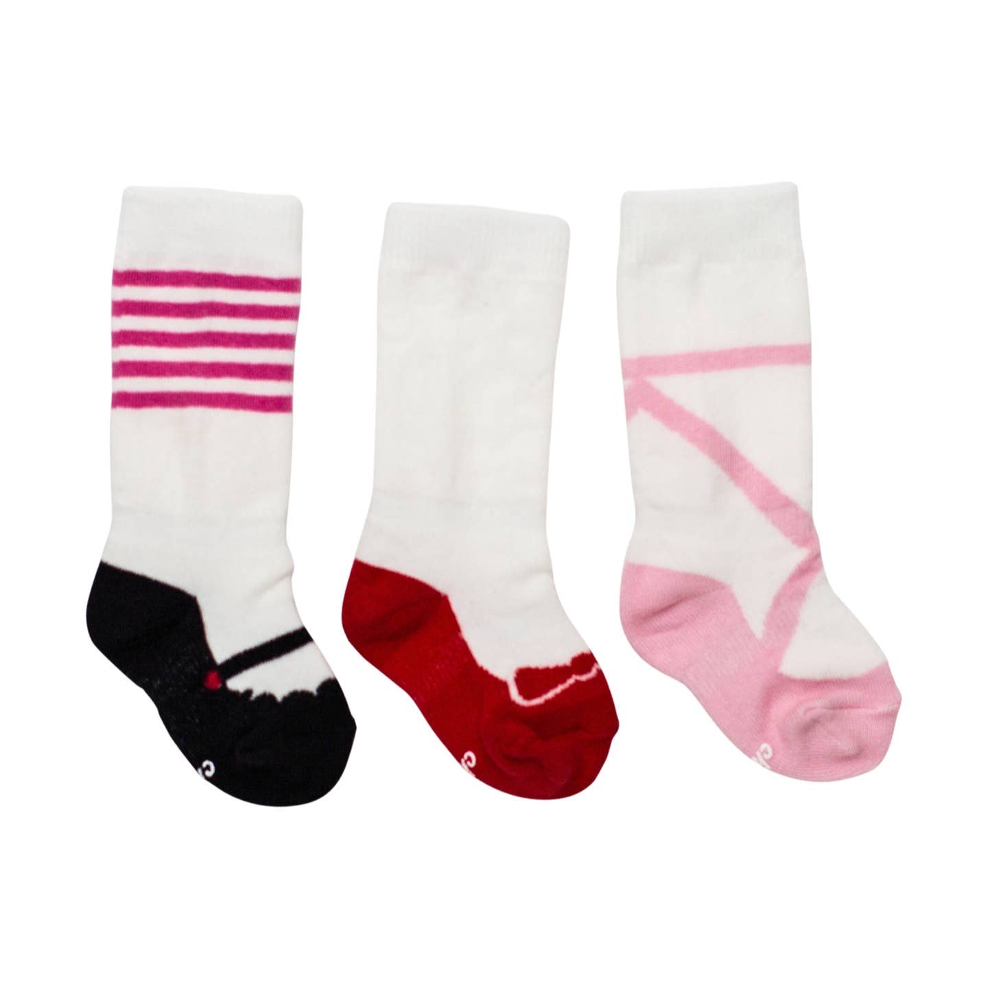 Baby Girl Shoe Socks - Pack of 3 - Joy