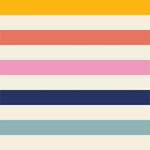 Baby Layette Wiggle Pant - Multi Stripe - Joy