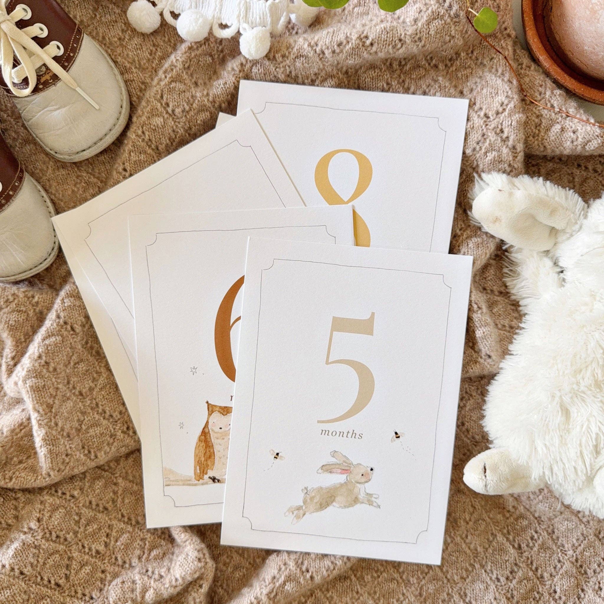 Baby Milestone Cards - Joy