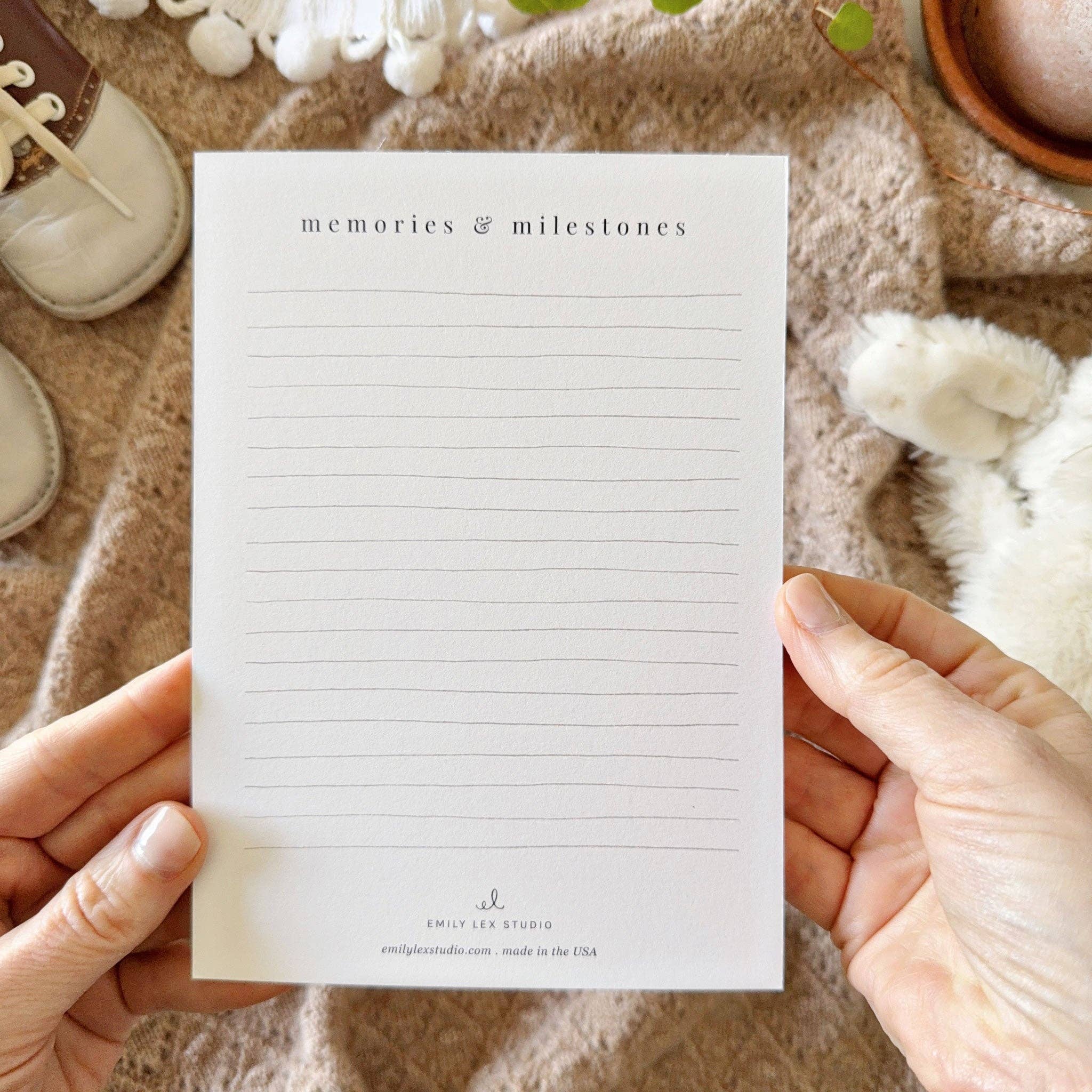 Baby Milestone Cards - Joy