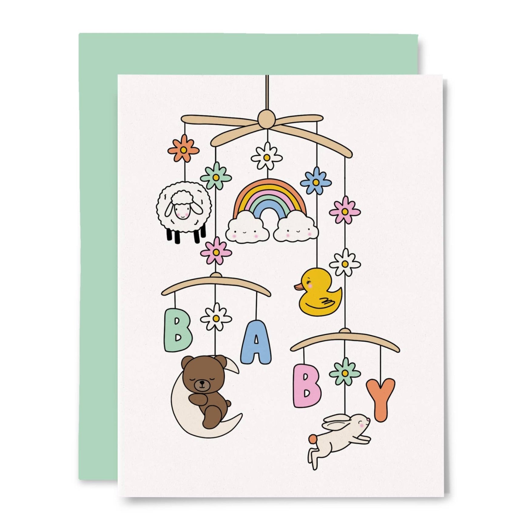 Baby Mobile Card - Joy Gift Shoppe
