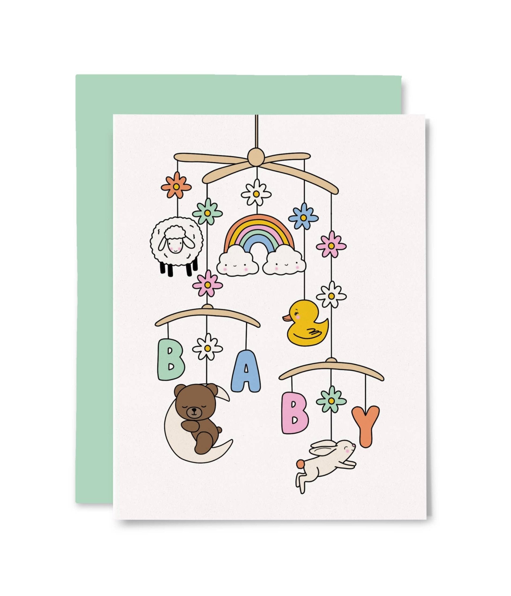 Baby Mobile Card - Joy Gift Shoppe