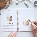 Baking watercolor workbook - Joy