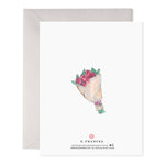 Ballerina Birthday Card - Joy
