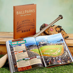 Ballparks Past and Present - Leather Bound Edition - Joy