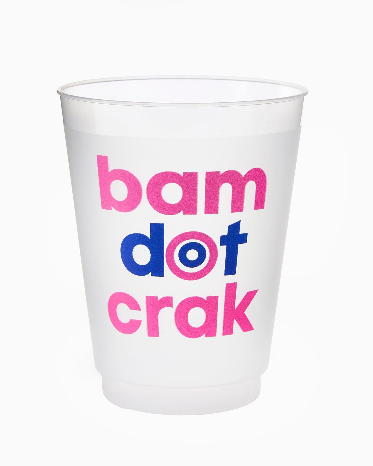 Bam Dot Frosted Cups - Joy