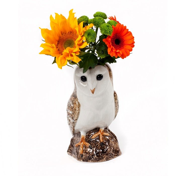 Barn Owl Flower Vase - Joy Gift Shoppe