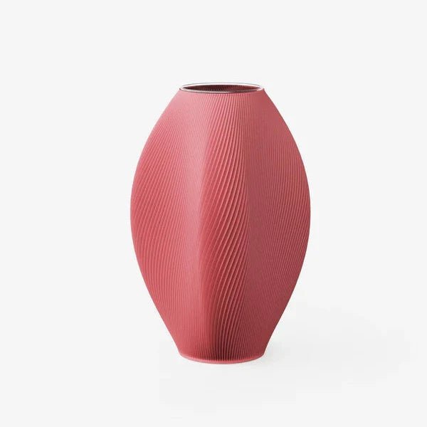 Bay 2 Vase - Ruby Red - Joy
