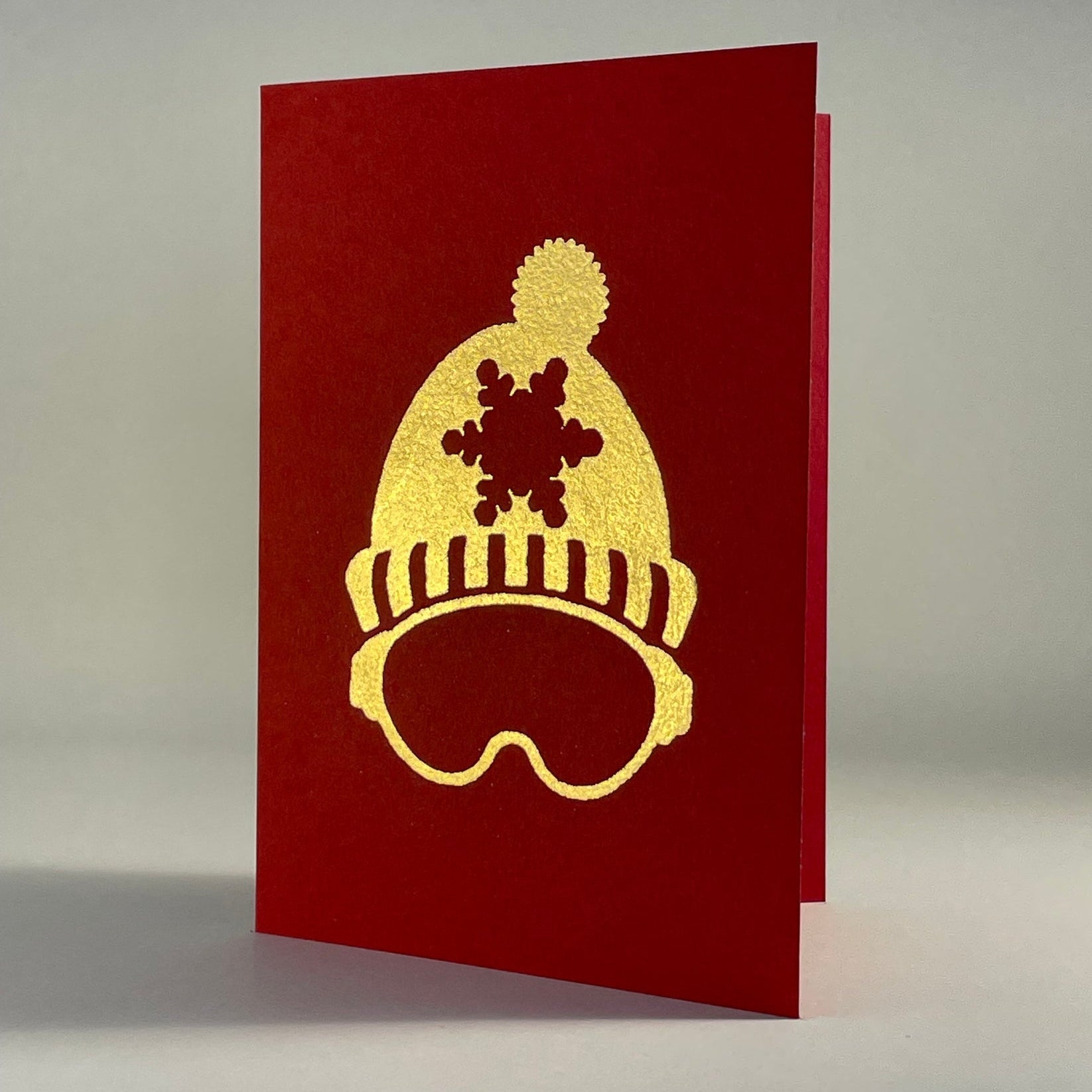 Beanie on Red - Joy Gift Shoppe