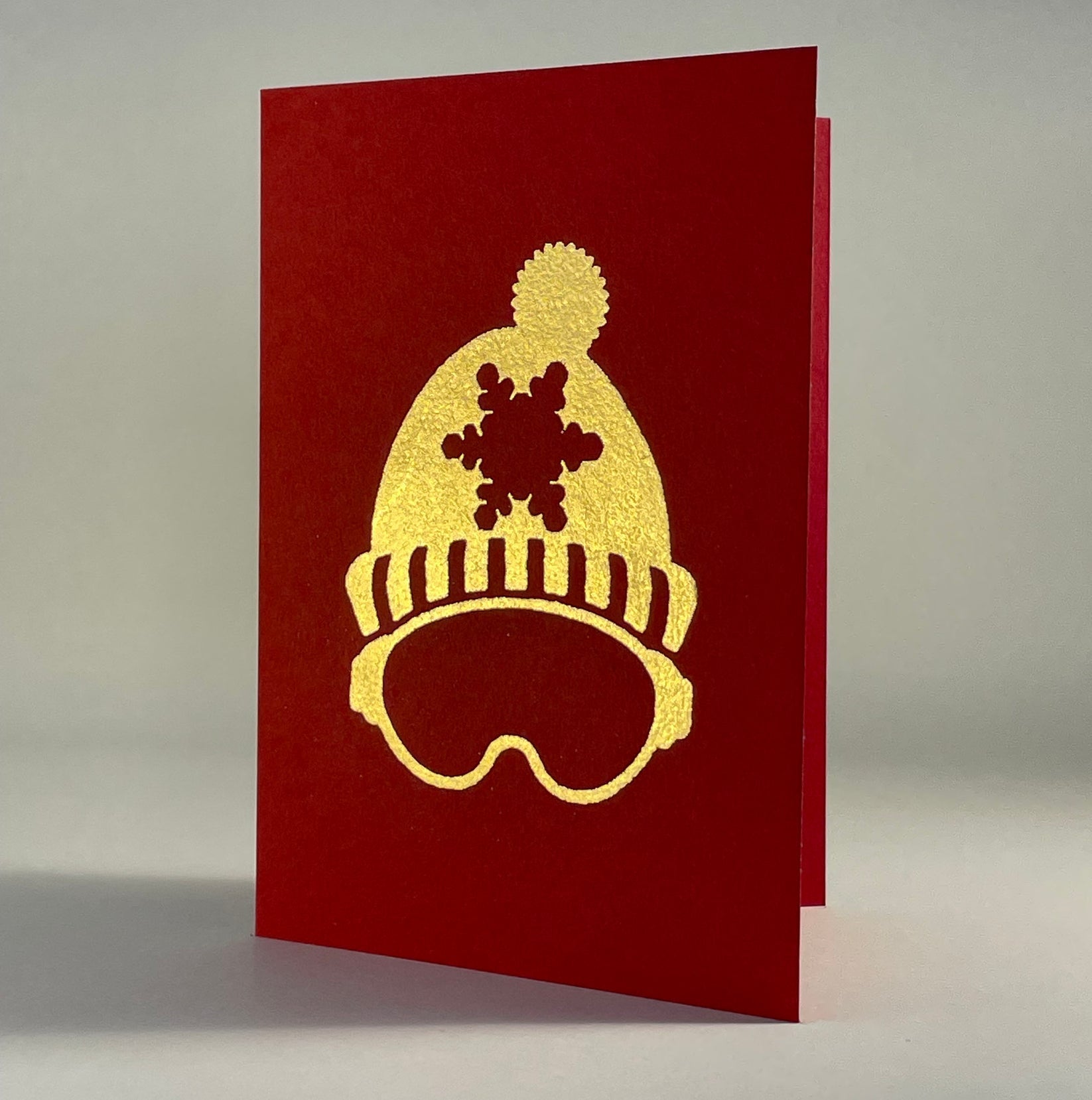Beanie on Red - Joy Gift Shoppe