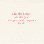 Beautiful Peace Holiday Card - Joy