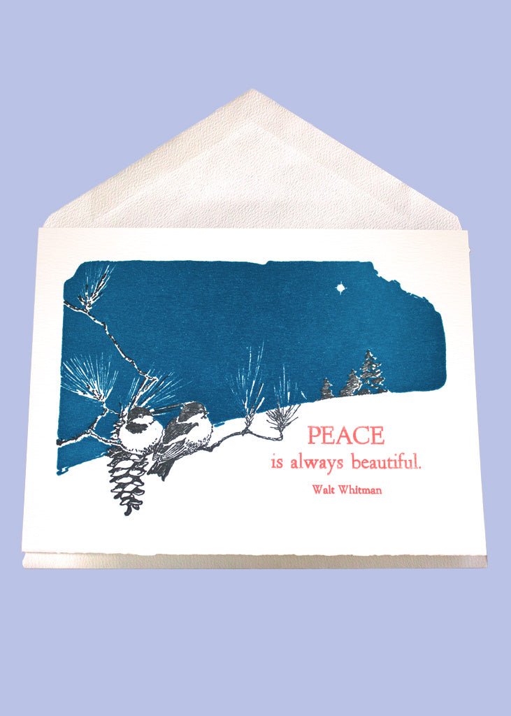 Beautiful Peace Holiday Card - Joy