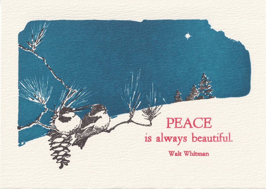 Beautiful Peace Holiday Card - Joy