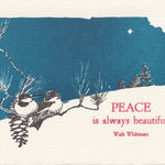 Beautiful Peace Holiday Card - Joy