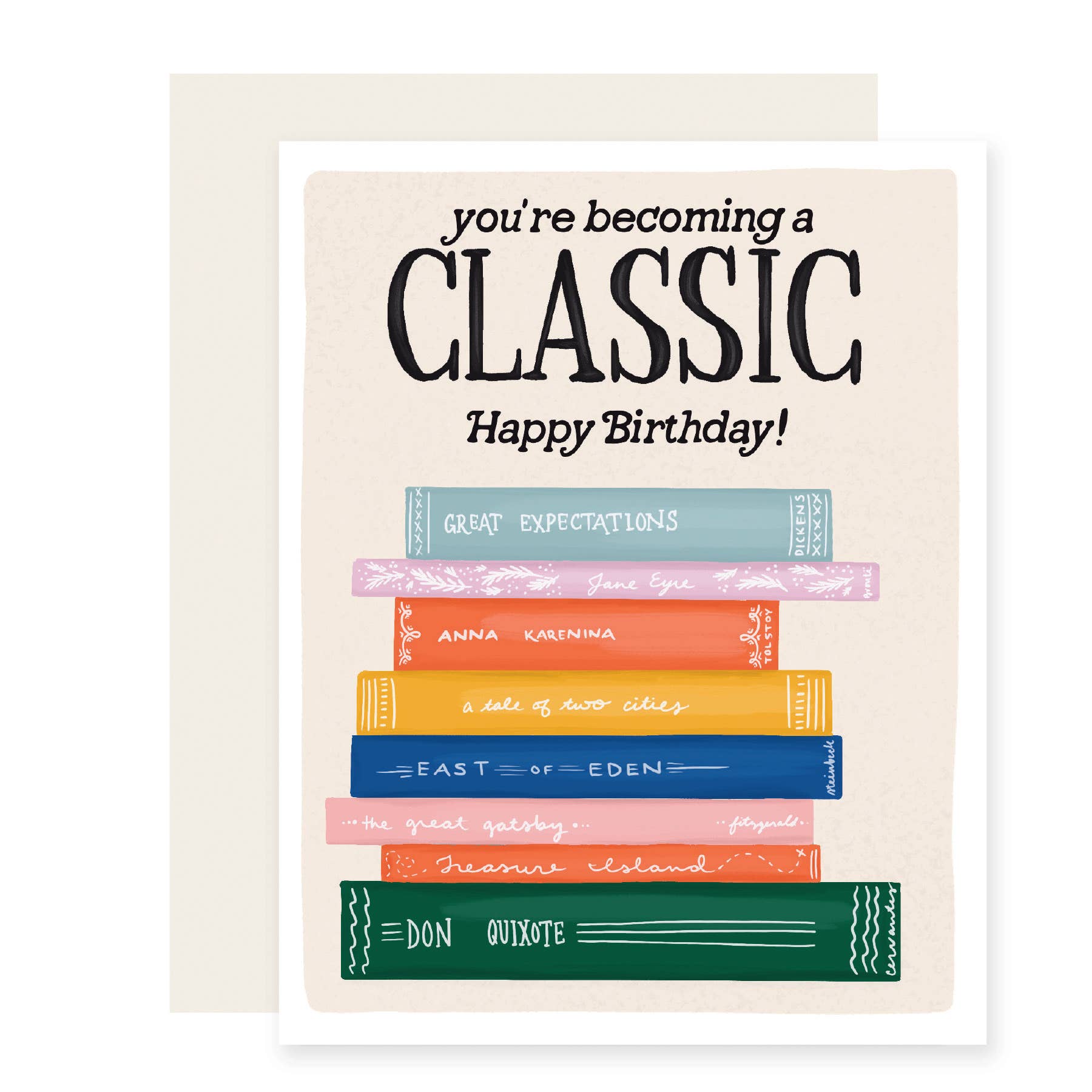Becoming a Classic Birthday Card - Joy