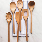 Beech Essential Kitchen Utensils - Set of 6 - Joy