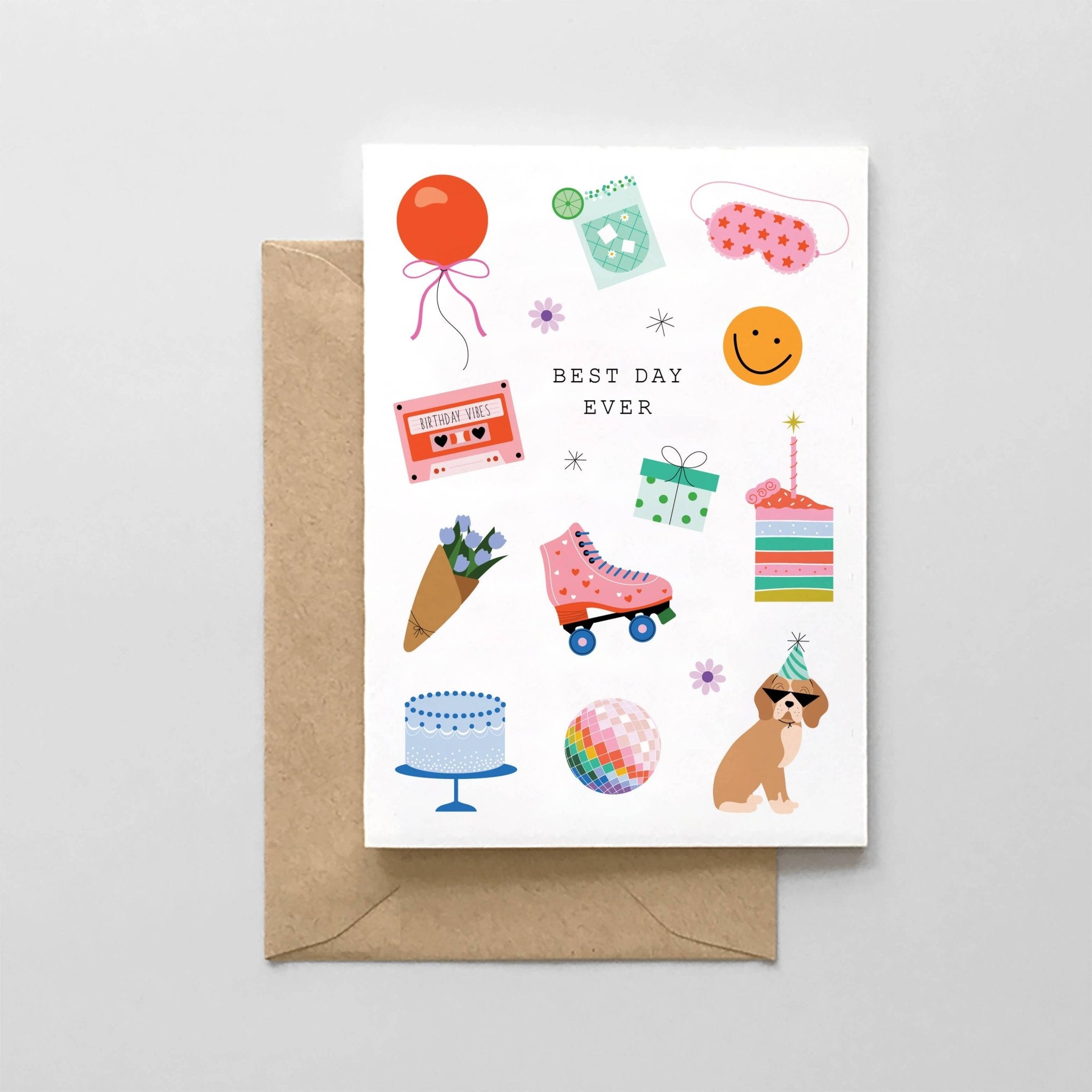 Best Day Ever Birthday Card - Joy Gift Shoppe