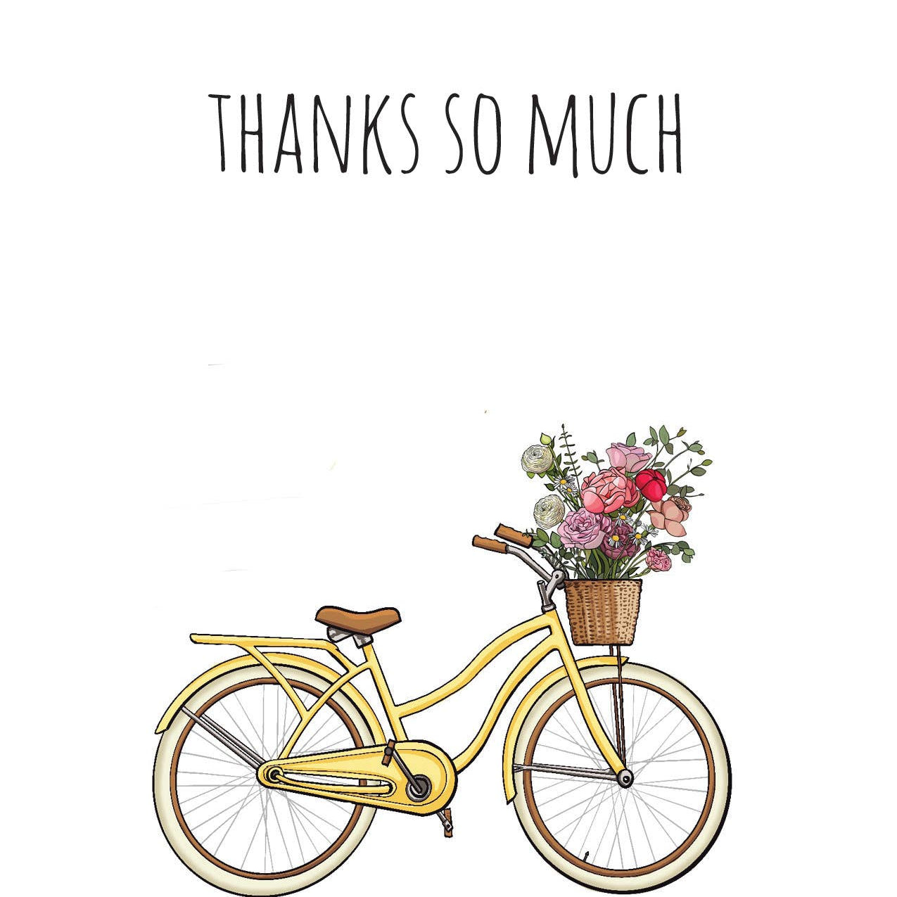 Bicycle Thanks - Joy Gift Shoppe
