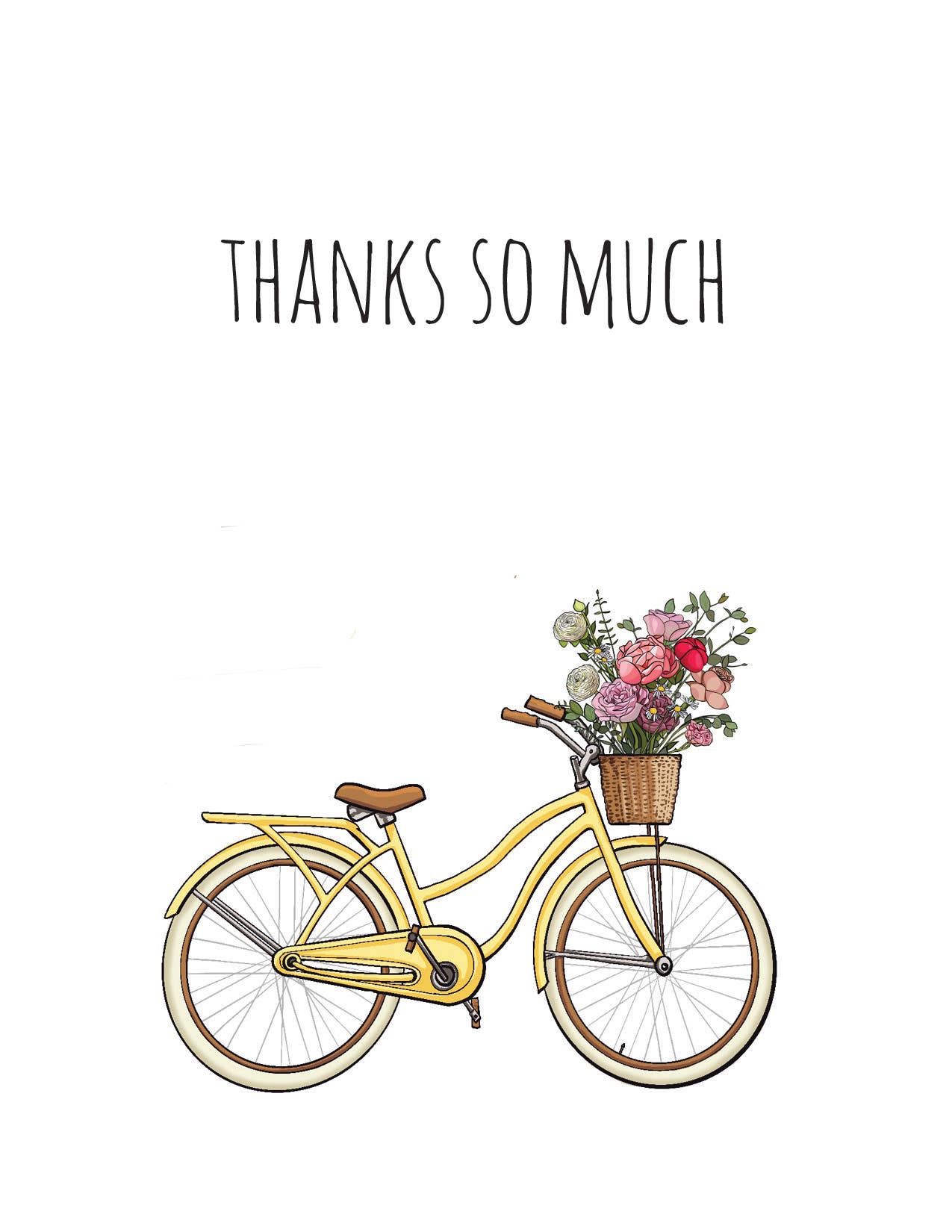 Bicycle Thanks - Joy Gift Shoppe