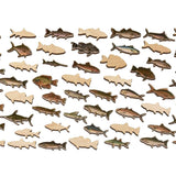 Big Game Fish Map Liberty Puzzle - Joy