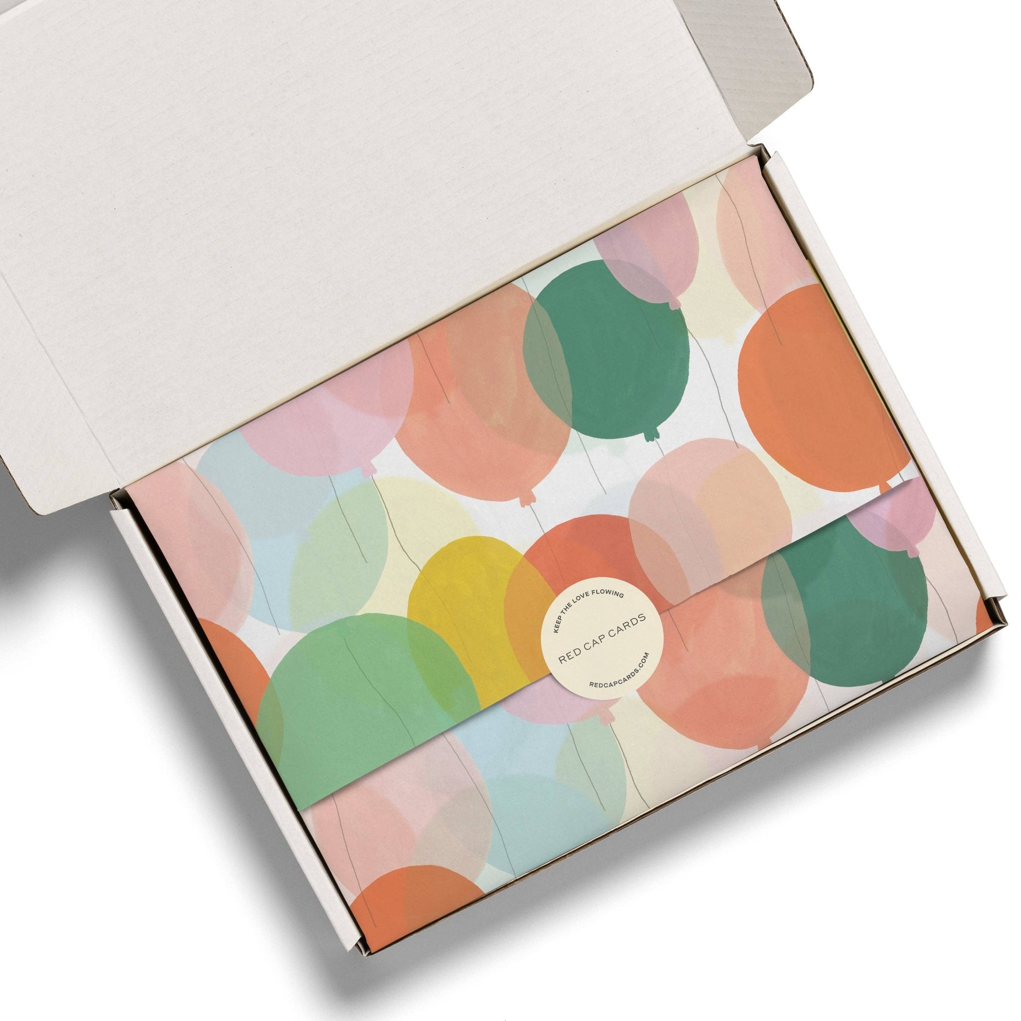 Birthday Balloons Tissue Paper: 5 Sheets - Joy