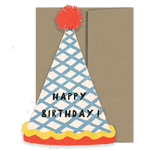 Birthday Hat Card - Joy