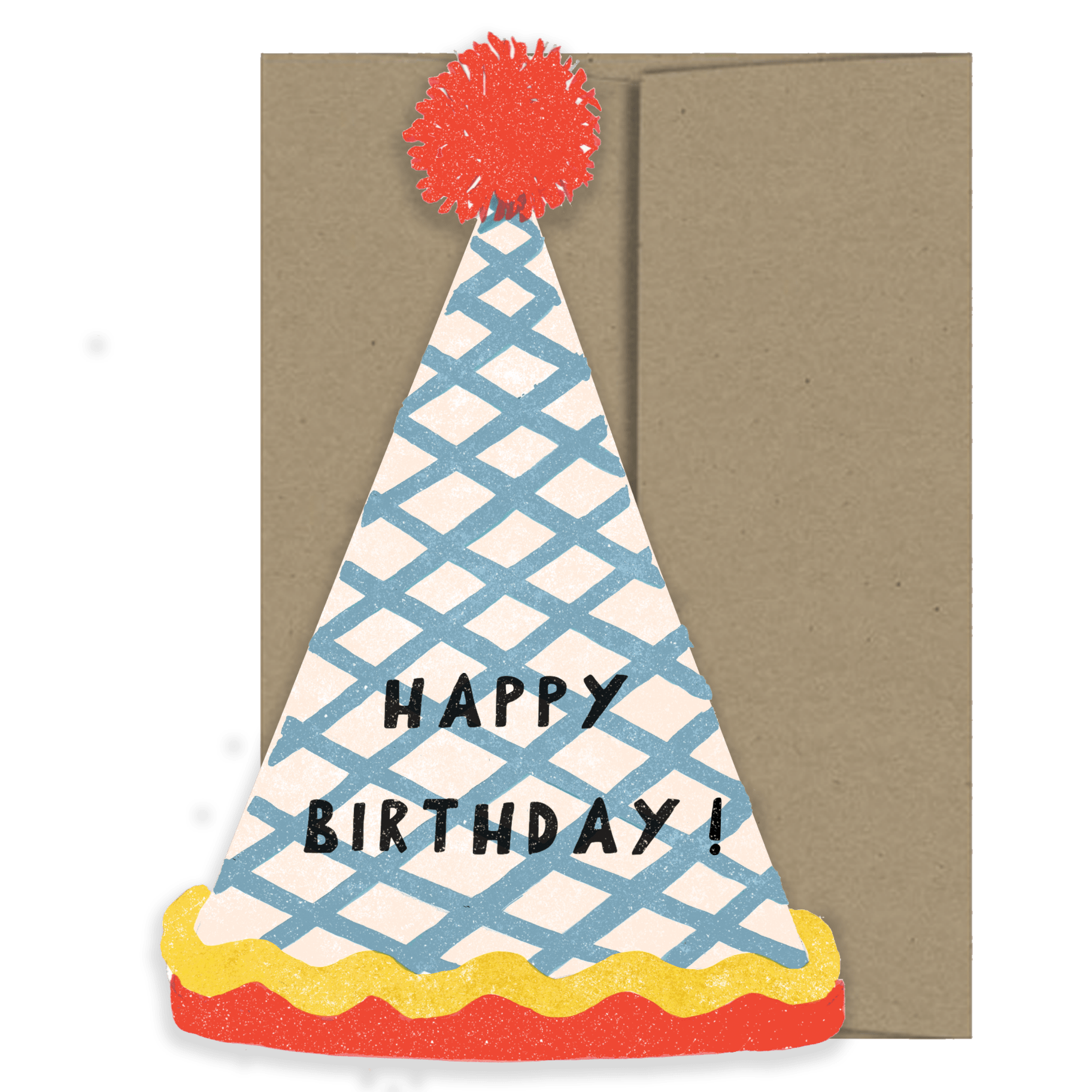 Birthday Hat Card - Joy
