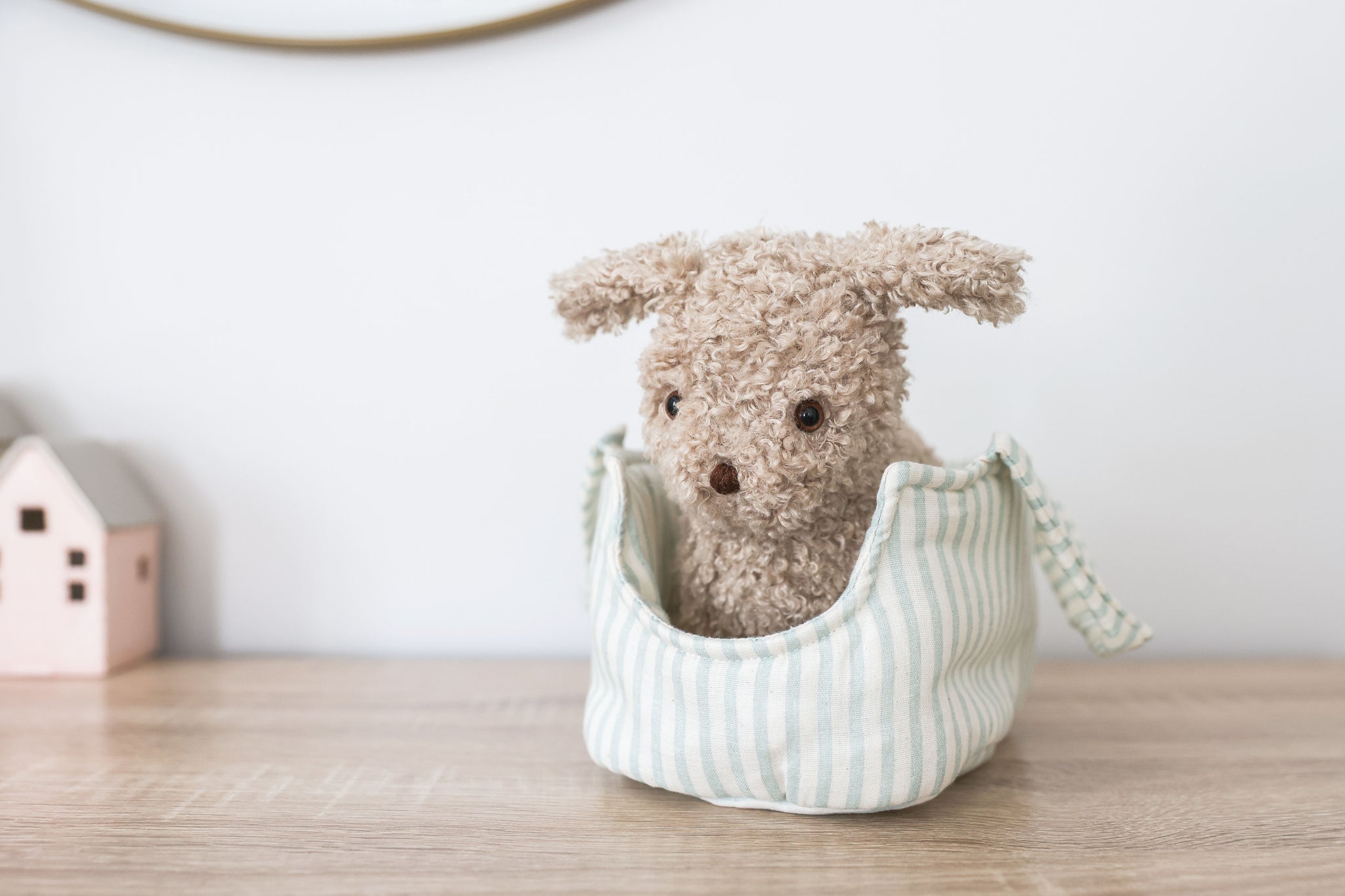Biscuit the Puppy & Carrier - Joy Gift Shoppe