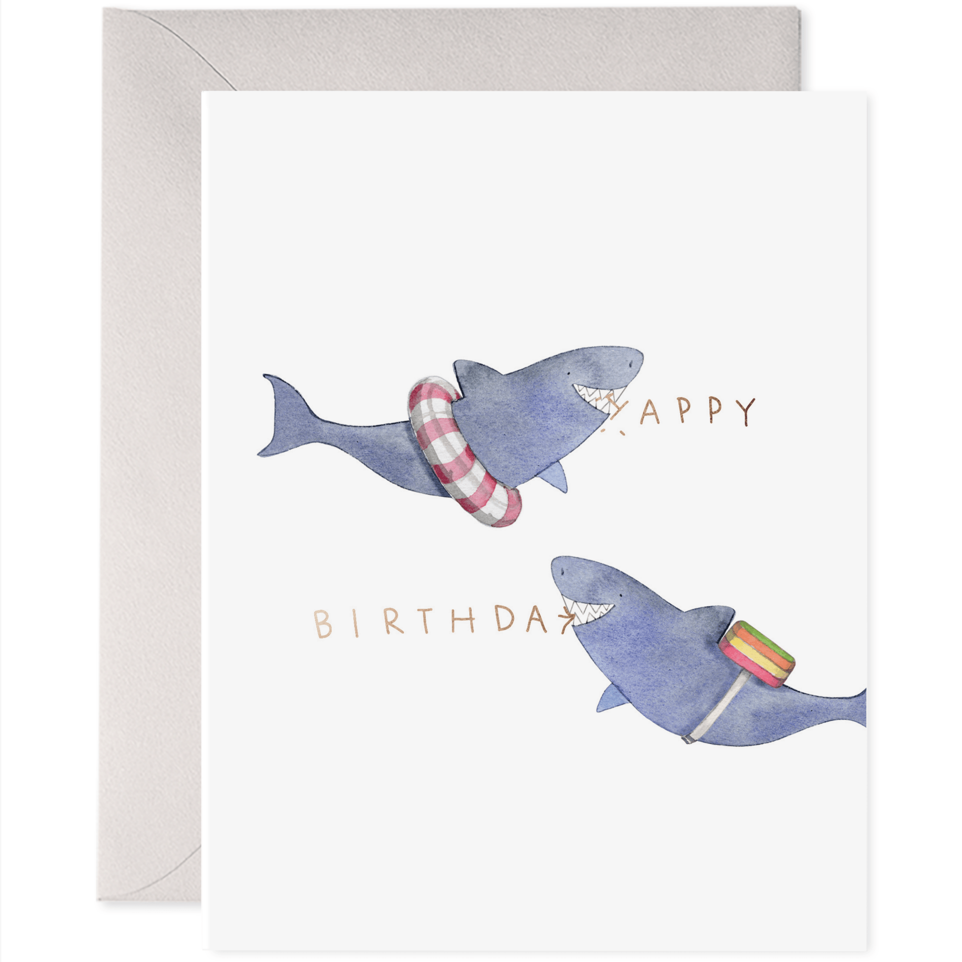Bitten Birthday Card | Kids Birthday Greeting Card - Joy