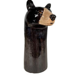 Black Bear Flower Vase - Joy Gift Shoppe