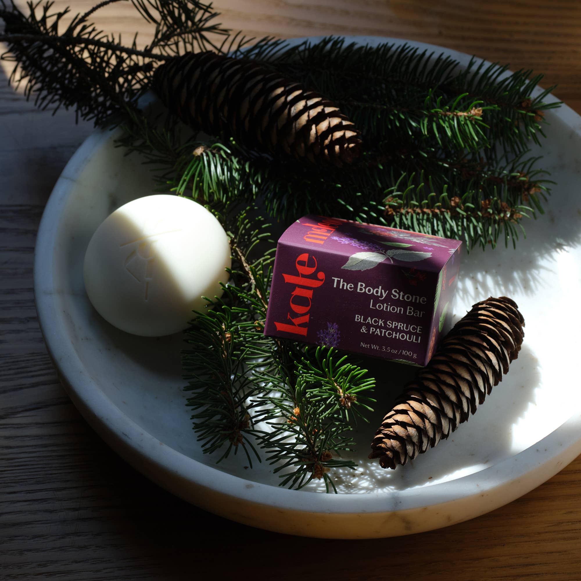 Black Spruce & Patchouli | Deep Moisturizing Lotion Bar - Joy