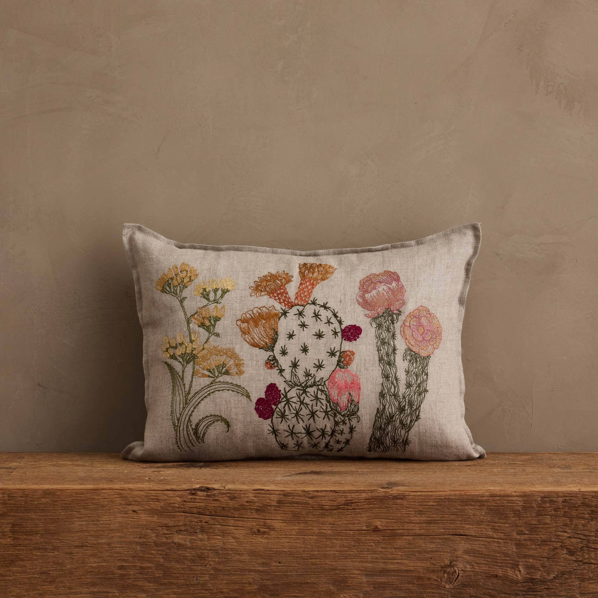 Blooming Cacti Pillow - Joy Gift Shoppe