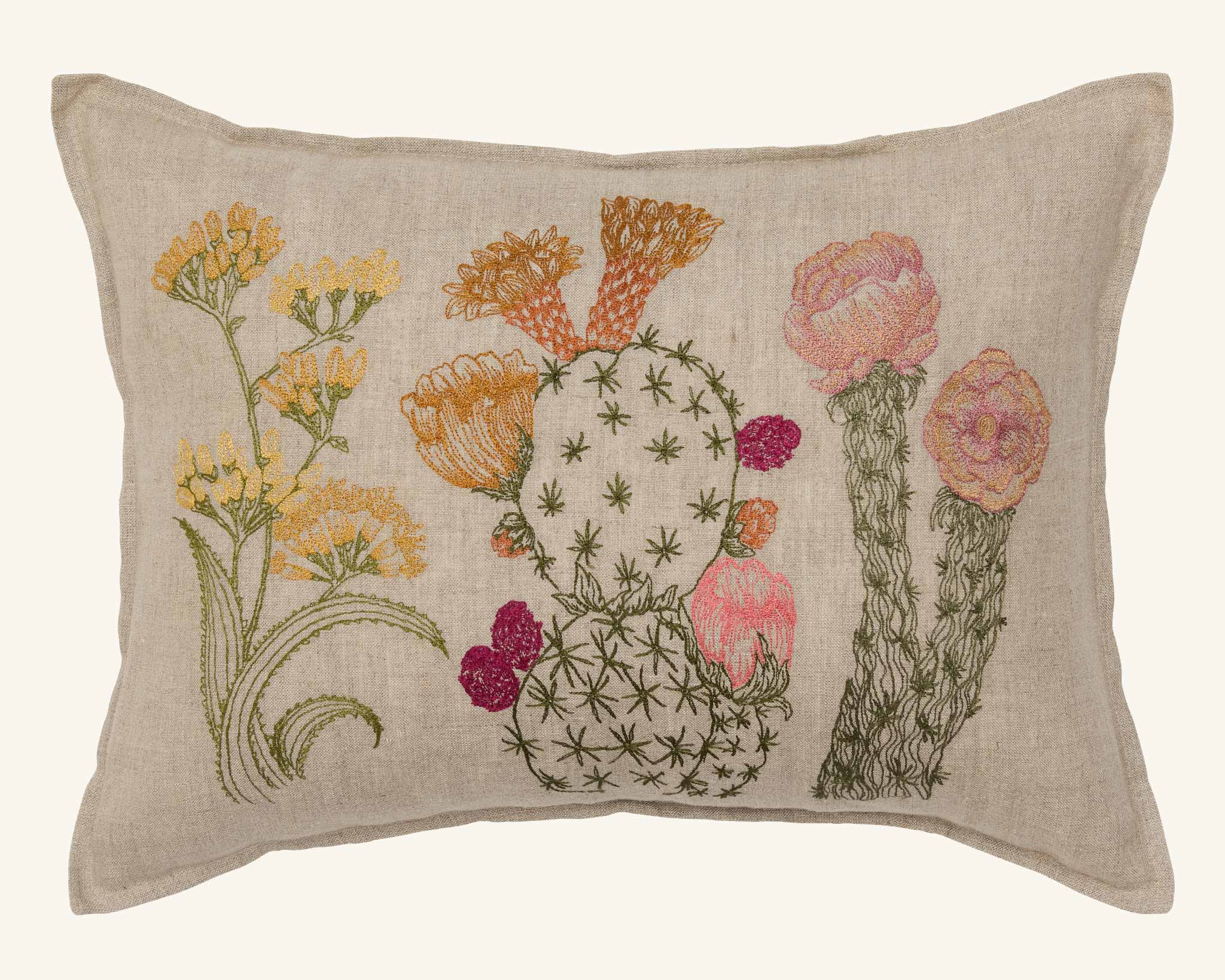 Blooming Cacti Pillow - Joy Gift Shoppe