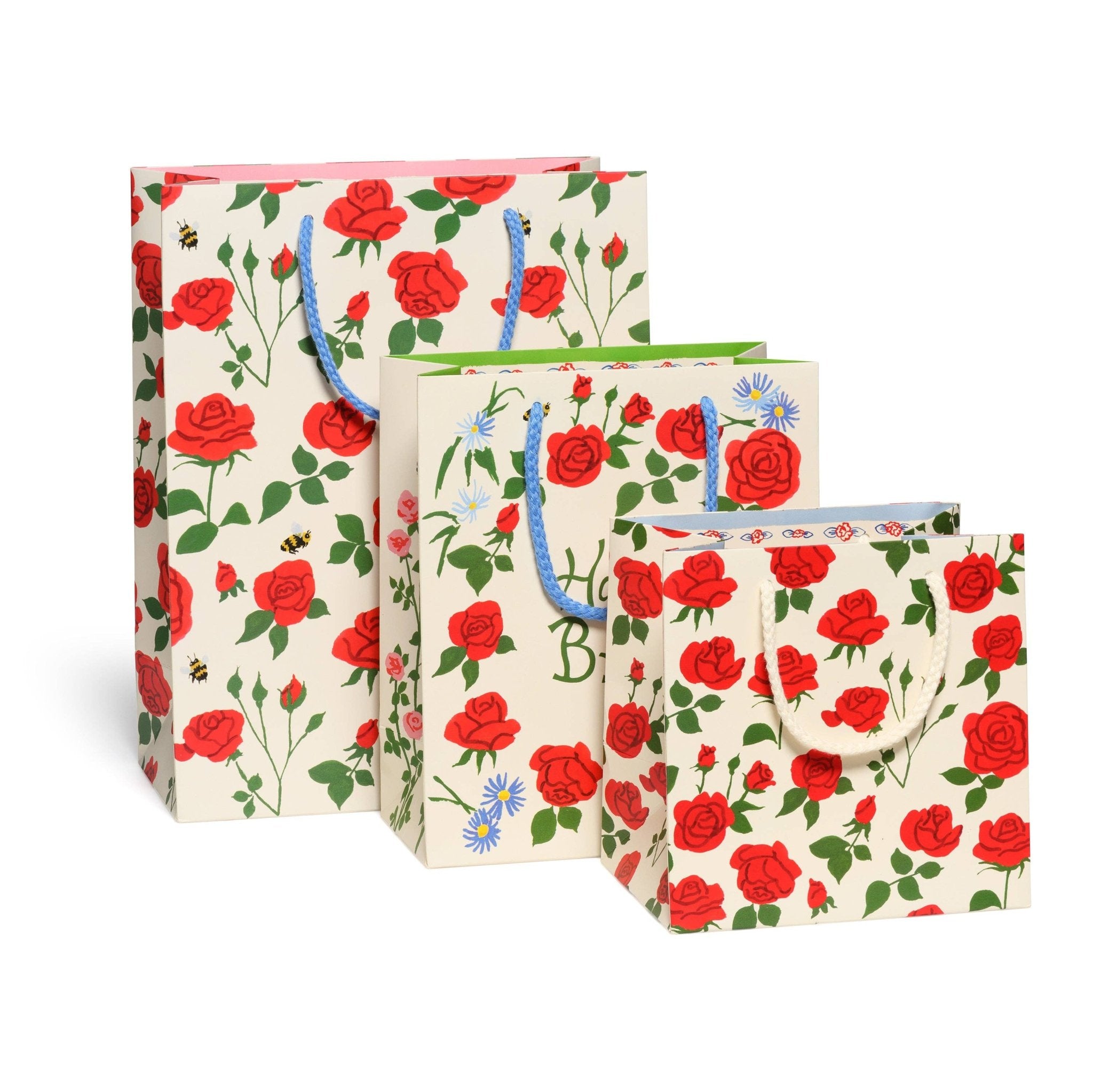 Blooming Roses Gift Bag: Medium - Joy