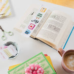 Bookish Counted Cross Stitch Bookmark Kit Beginner Friendly - Joy