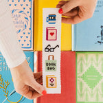 Bookish Counted Cross Stitch Bookmark Kit Beginner Friendly - Joy