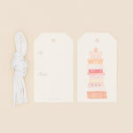 Books + Tea Gift Tags - Set of 8 - Joy Gift Shoppe