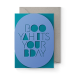 Booyah Bday Sleeve Card - Joy Gift Shoppe