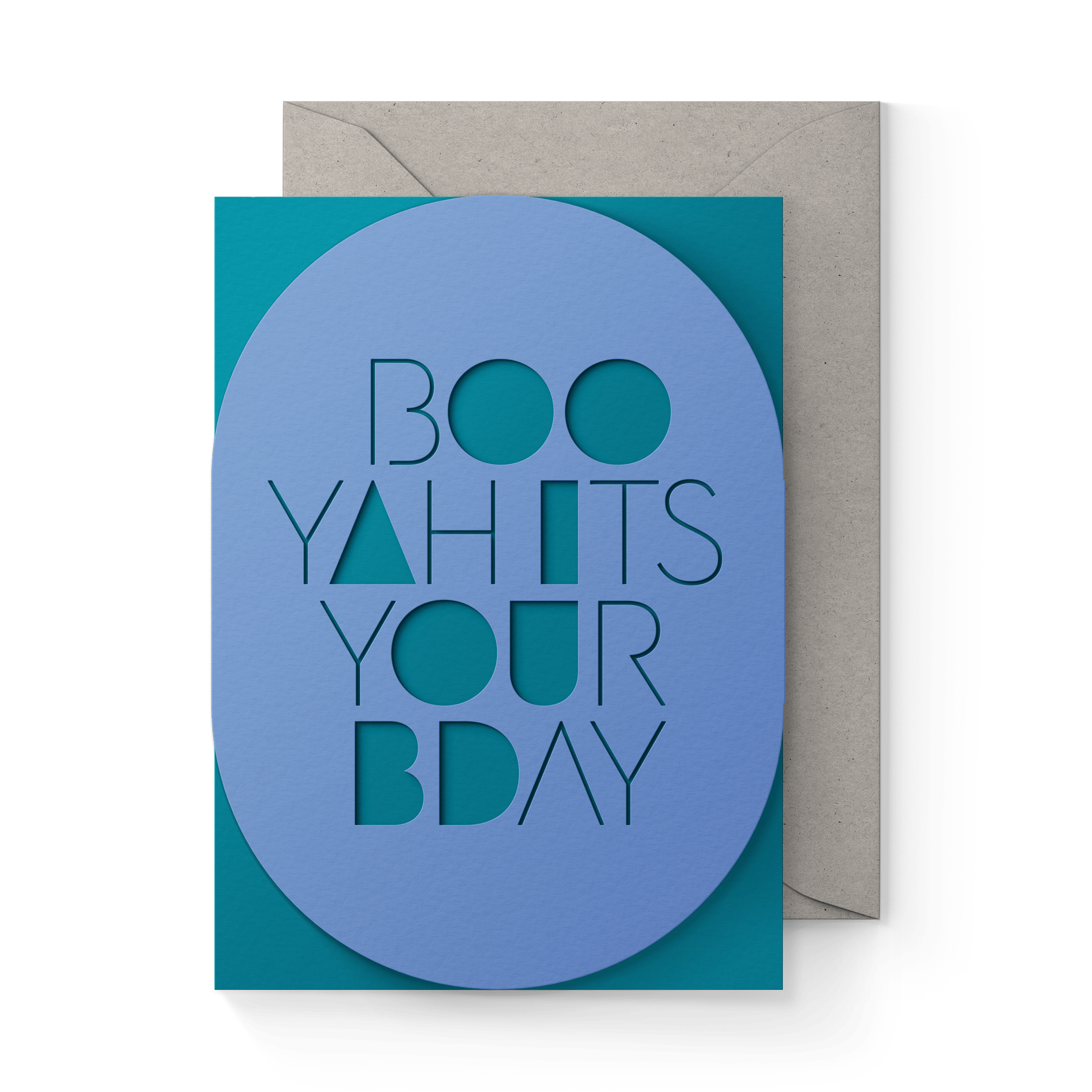 Booyah Bday Sleeve Card - Joy Gift Shoppe