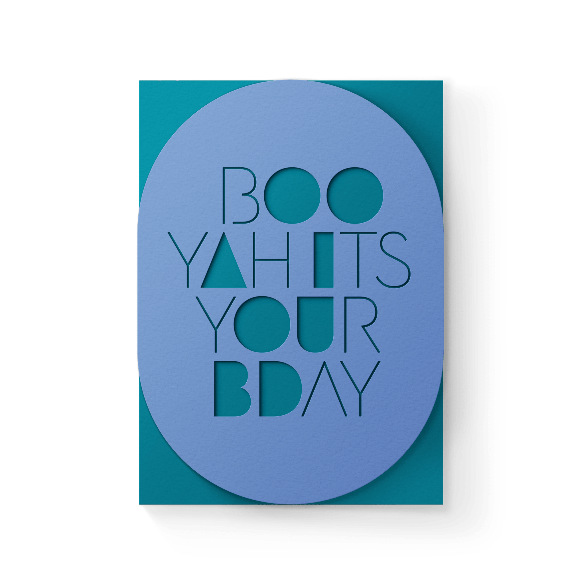Booyah Bday Sleeve Card - Joy Gift Shoppe