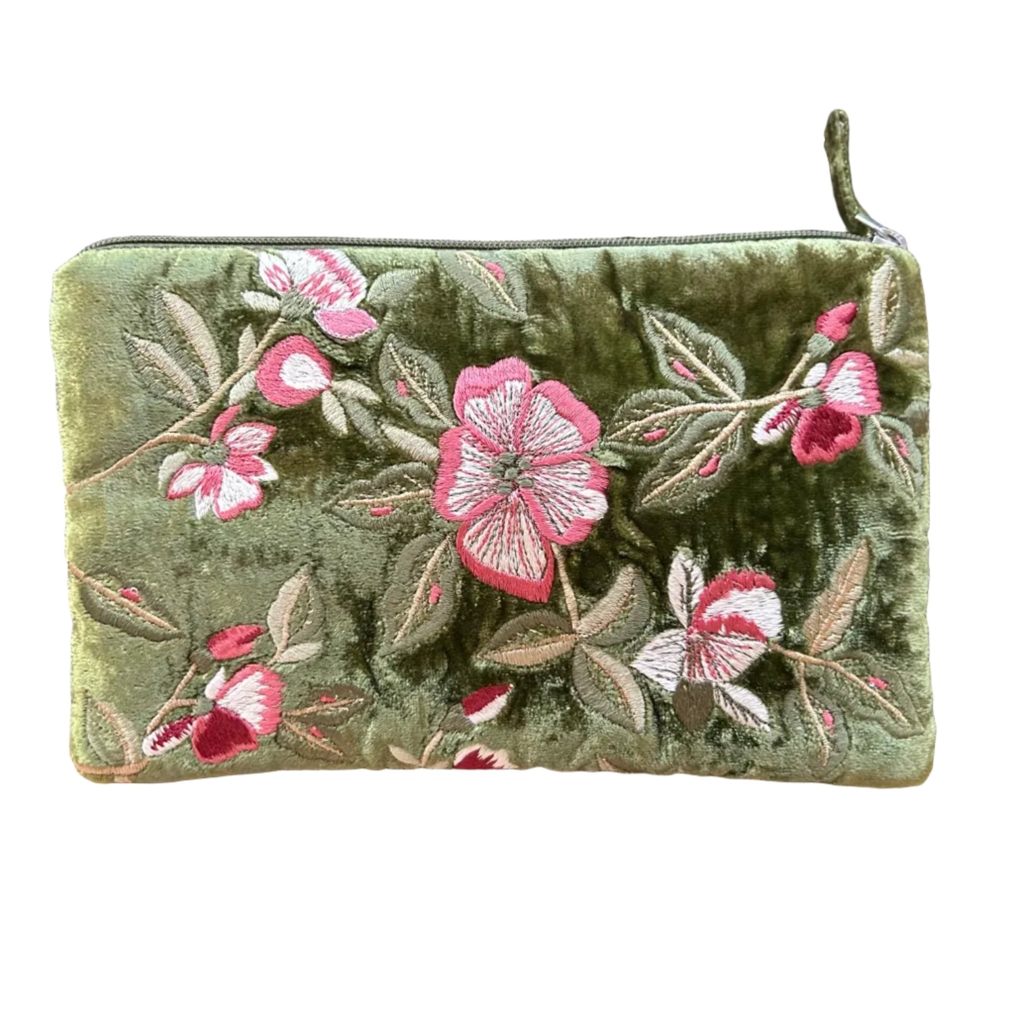 BOTANICA Cosmetic Pouch - Grass Green - Joy Gift Shoppe