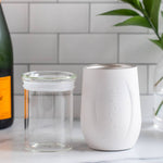 Bride Wine Tumbler in White - Joy