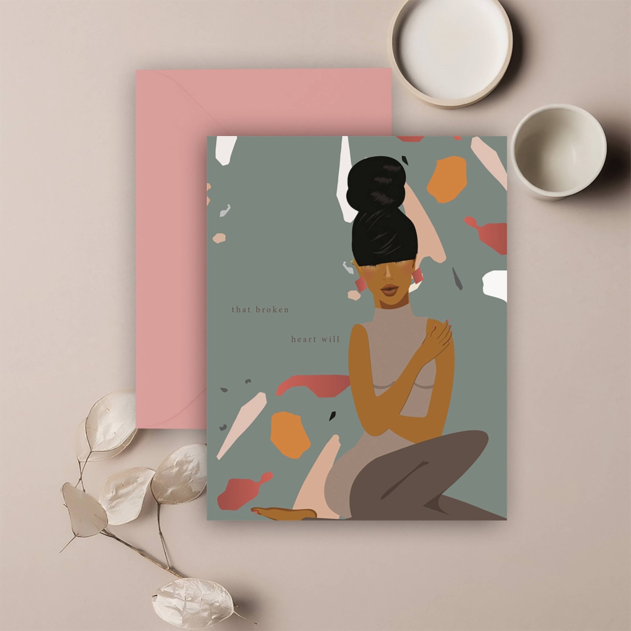 Broken Heart Card - Joy Gift Shoppe