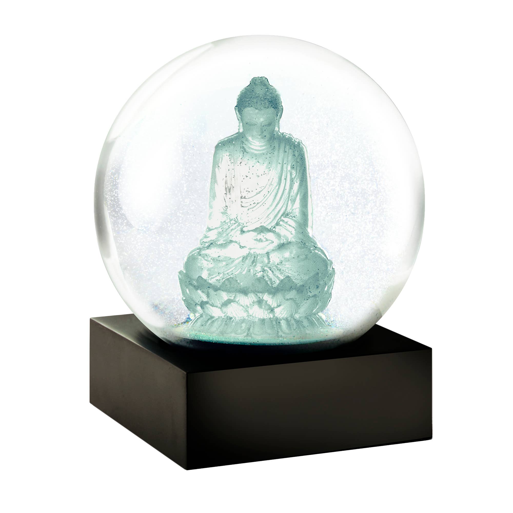 Buddha Crystal Snow Globe - Joy