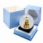 Buddha Gold Snow Globe - Joy