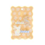 Bunnies In The Garden Bunny Hair Clip Set - Joy