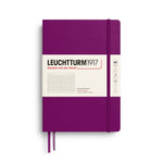 Burgundy Medium Hardcover Notebook - Ruled - Joy Gift Shoppe