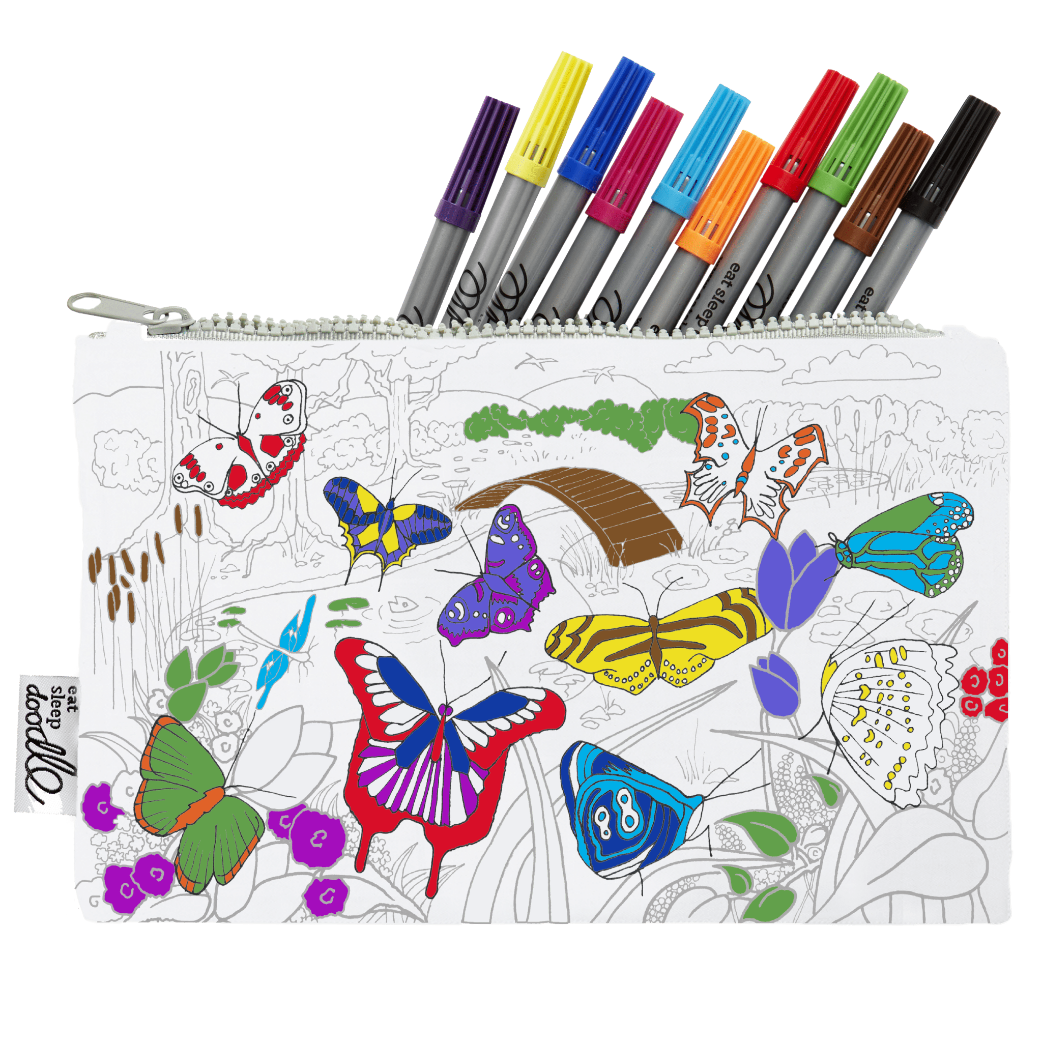 Butterfly Pencil Case - Joy